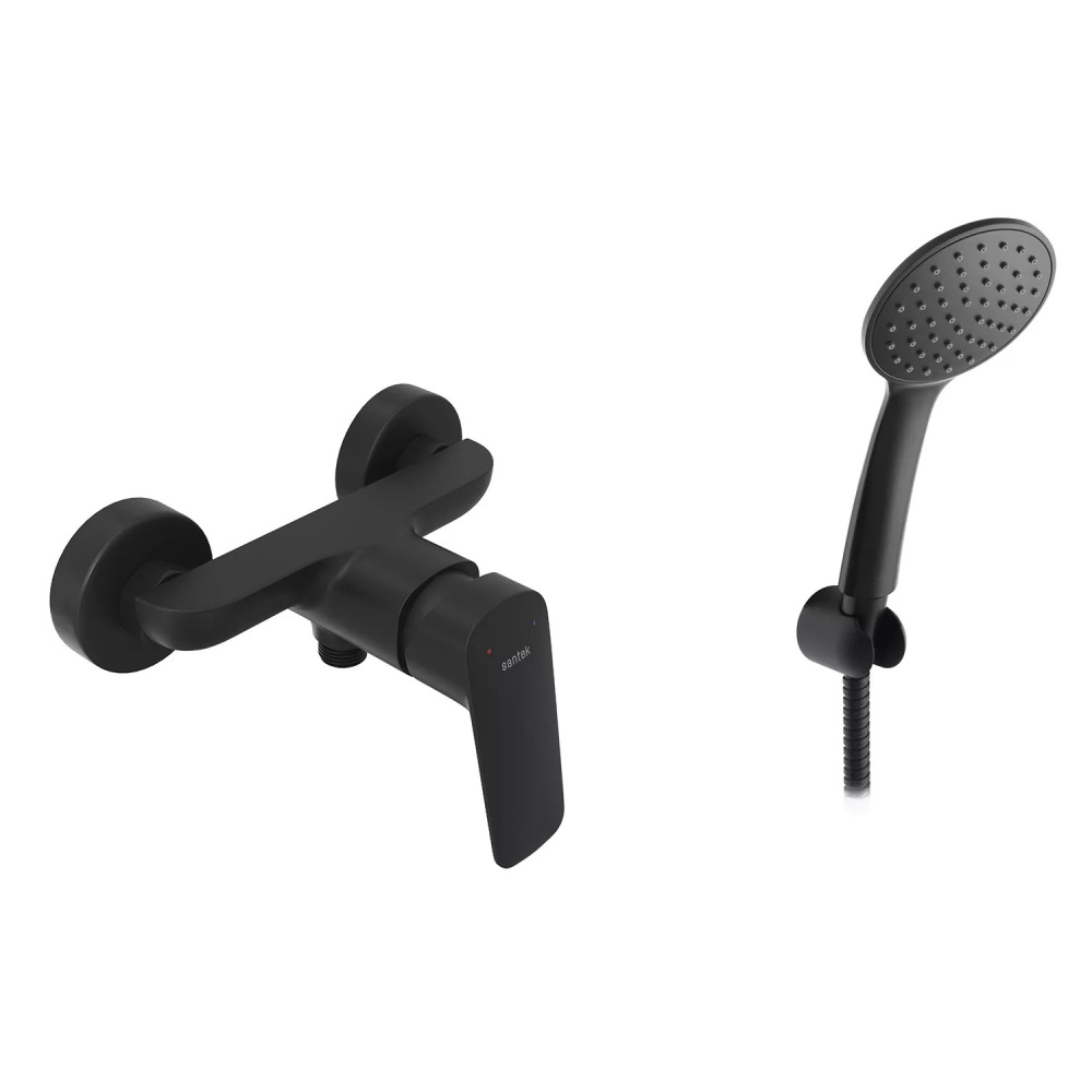 Смеситель для душа Santek Таос Черный матовый WH5A20009N001 Смеситель для душа Santek Таос Черный матовый WH5A20009N001