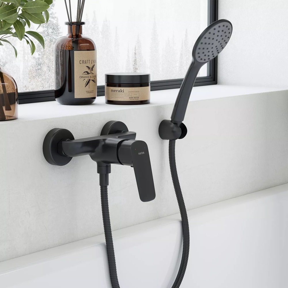 Смеситель для душа Santek Таос Черный матовый WH5A20009N001 Смеситель для душа Santek Таос Черный матовый WH5A20009N001 — изображение 2