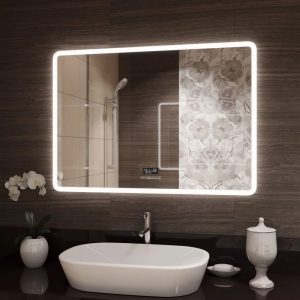 Зеркало Агата Demure 100 с подогревом, музыкальным блоком ЗЛП259