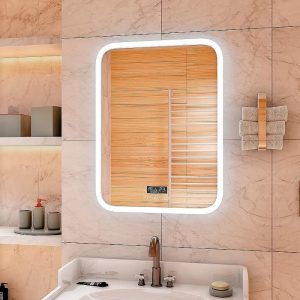 Зеркало Агата Glamour 70 с подогревом, музыкальным блоком ЗЛП451