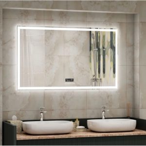 Зеркало Агата Mercury 100 LED подсветка сенсорный выключатель подогревом и музыкальным блоком ЗЛП685