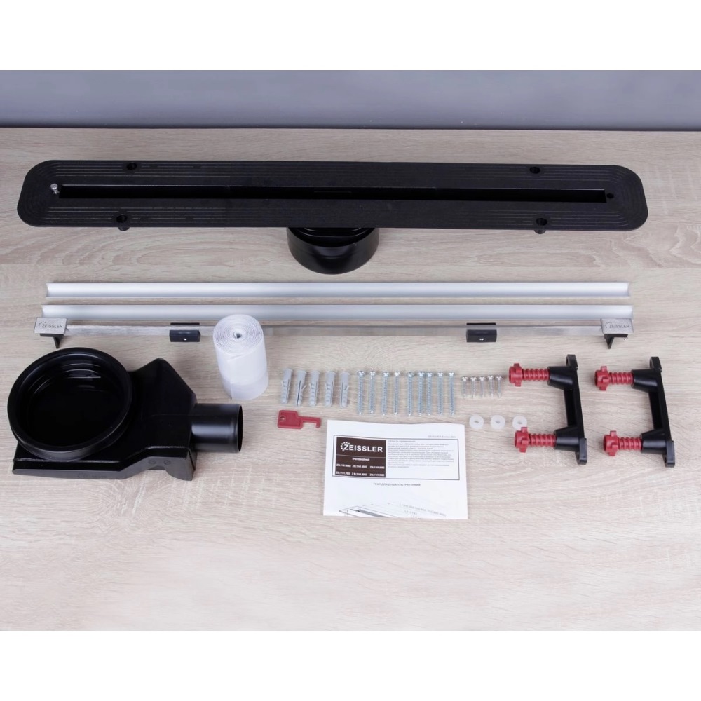 Душевой лоток Tim Evolux Slim 60 ультратонкий Хром матовый ZSt.1141.6002 Душевой лоток Tim Evolux Slim 60 ультратонкий Хром матовый ZSt.1141.6002 — изображение 2