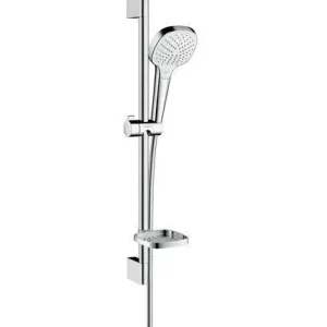 26586400 HG Croma Select E Vario 65см душевой гарнитур белый/хром