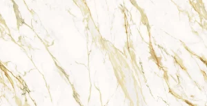 Плитка керамогранитная Azario CALACATTA ROYAL GOLD 60x120 Карвинг H18004004G