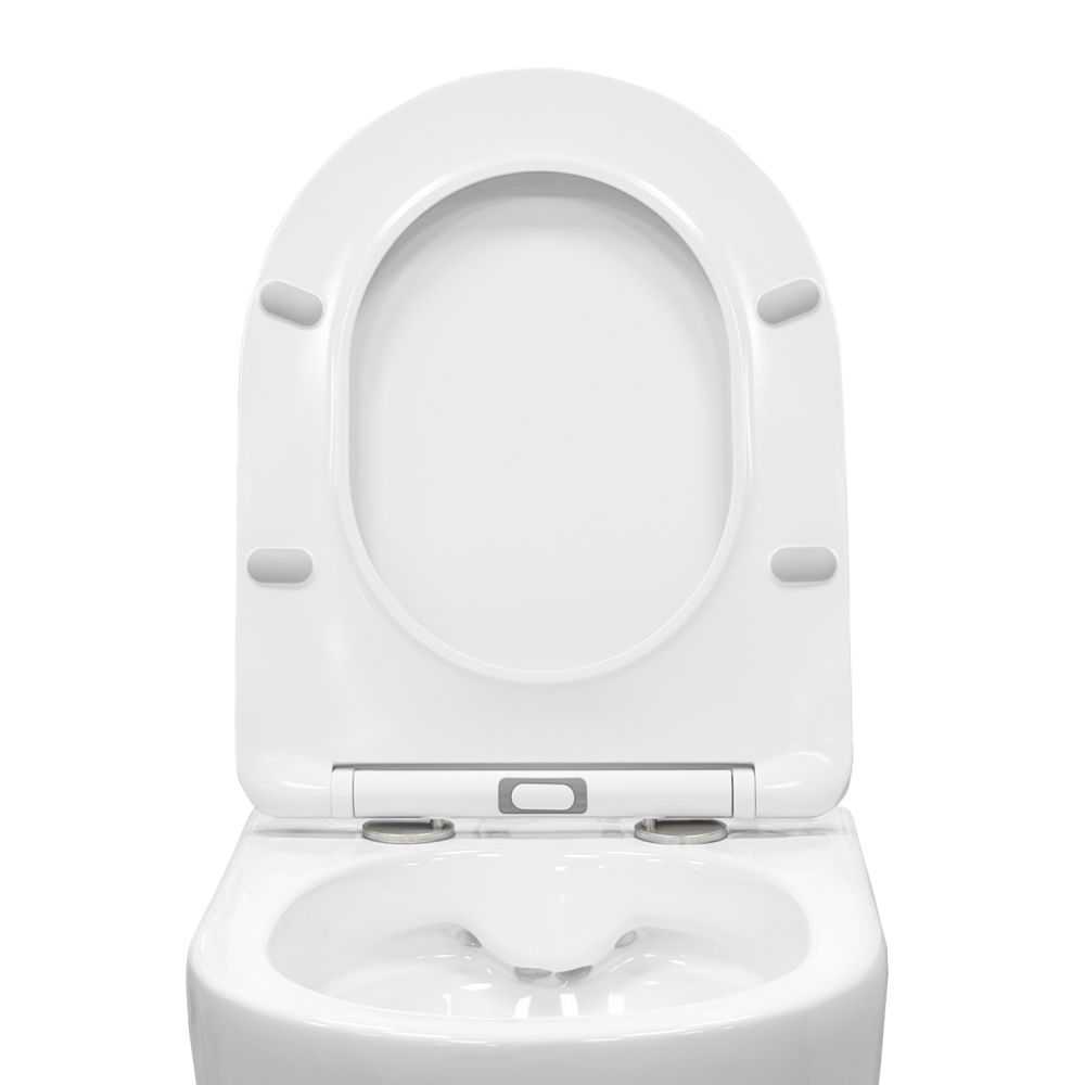 Крышка-сиденье Comforty CF41363C/CF41253S/CF41273S/CF41273WH микролифт, тонкое, быстросъёмное Белый глянцевый CF4089 Крышка-сиденье Comforty CF41363C/CF41253S/CF41273S/CF41273WH микролифт, тонкое, быстросъёмное Белый глянцевый CF4089 — изображение 3