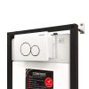 Клавиша смыва Comforty пневматический механизм Белый глянцевый CF5097EWP — изображение 2