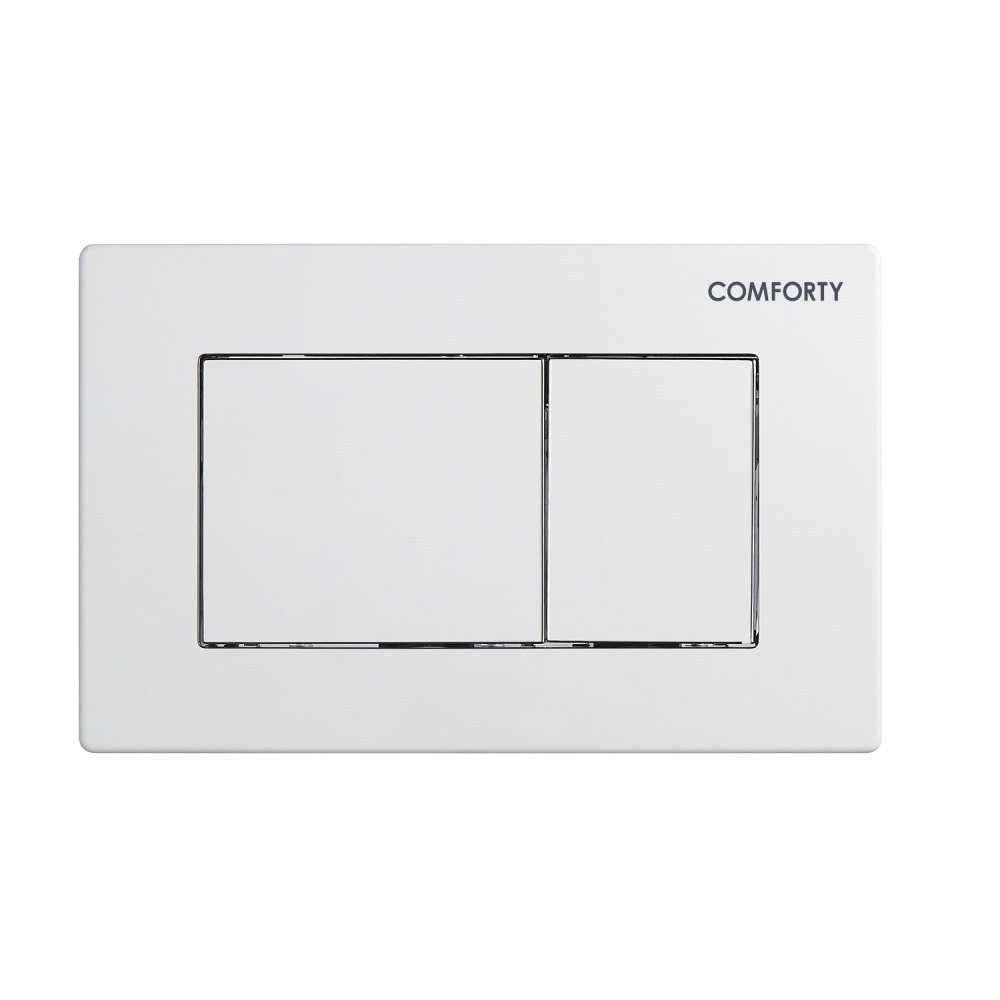 Клавиша смыва Comforty CF5097 Белый глянцевый CF5097JW Клавиша смыва Comforty CF5097 Белый глянцевый CF5097JW