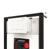 Клавиша смыва Comforty пневматический механизм Белый глянцевый CF5097JWP — изображение 2