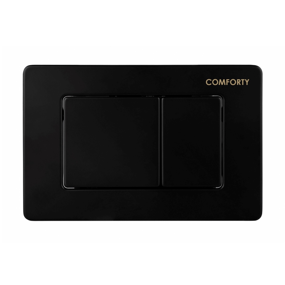 Клавиша смыва Comforty CF5097 нержавеющая сталь Черный матовый CF5097LB Клавиша смыва Comforty CF5097 нержавеющая сталь Черный матовый CF5097LB