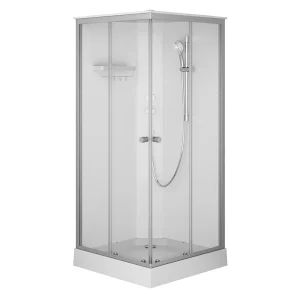 Душевая кабина AM.PM X-Joy 90x90 профиль хромированный стекло прозрачное W94C-403-090MT