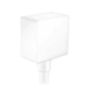 26455700 HG Fixfit Square шланговое подсоединение матовый белый
