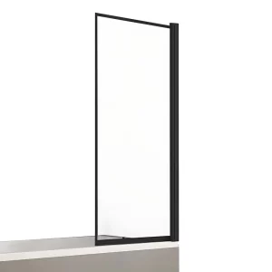 Шторка для ванны NEW TRENDY NEW SOLEO BLACK P-0086