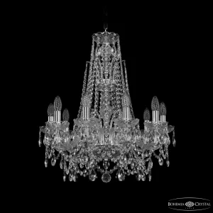 Люстра хрустальная 1411/10/195/XL-65 Ni Bohemia Ivele Crystal (Богемия Ивеле Кристалл) Люстра хрустальная 1411/10/195/XL-65 Ni Bohemia Ivele Crystal (Богемия Ивеле Кристалл)