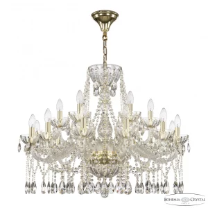 Люстра хрустальная 5413/12+6/300 G Clear/M-1H Bohemia Ivele Crystal (Богемия Ивеле Кристалл) Люстра хрустальная 5413/12+6/300 G Clear/M-1H Bohemia Ivele Crystal (Богемия Ивеле Кристалл)