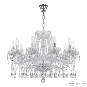 Люстра 5413/10/240 Ni Clear/M-1F Bohemia Ivele Crystal (Богемия Ивеле Кристалл)